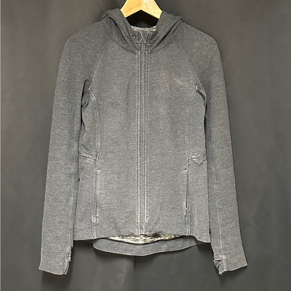 Lululemon Take Ten Hoodie Zip Up Jacket (Size: Small)